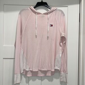 Tommy Hilfiger Sport, size Large, color pink with white